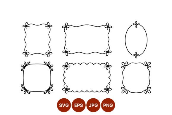 Floral Decorative Frame Vector Art: Graphics & Illustrations for Polished Publishing