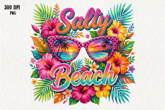 Floral Salty Beach Png Floral Summer Png Graphics