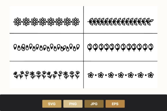 Simple Floral Borders Black White: A Practical Graphics & Illustrations Review